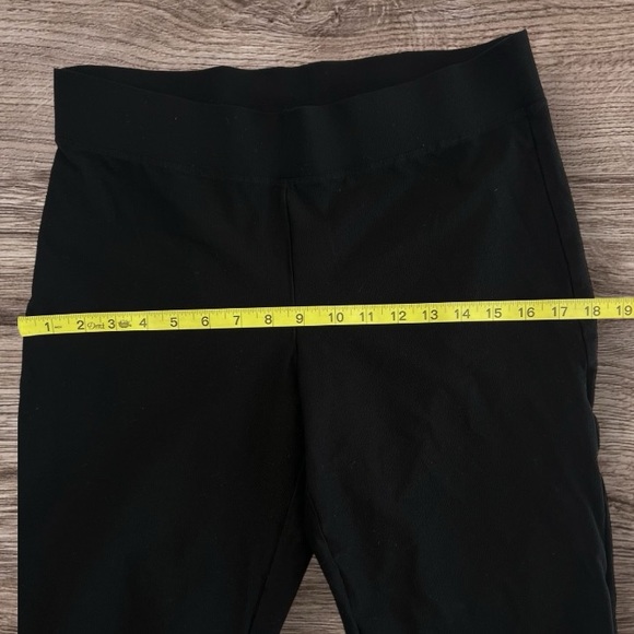 Eileen Fisher Washable Stretch Crepe Pants Black Sz: S - Picture 8 of 11